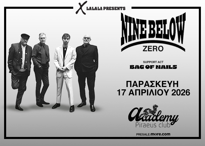 Nine Below Zero Live in Athens