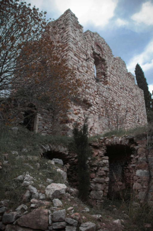 Άποψη αμυντικού πύργου. Υφιστάμενη κατάσταση.png