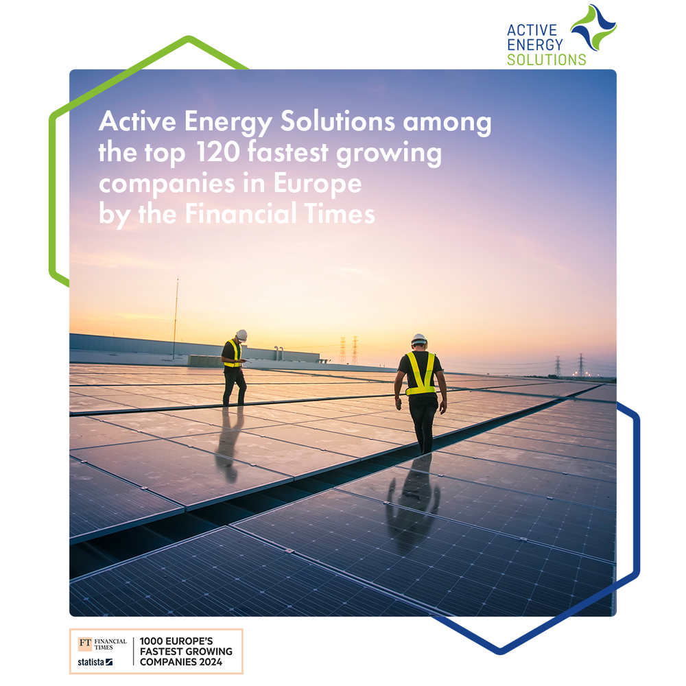 Πώς η Active Energy Solutions μπήκε στην ελίτ των ταχύτερα αναπτυσσόμενων εταιρειών στην Ευρώπη