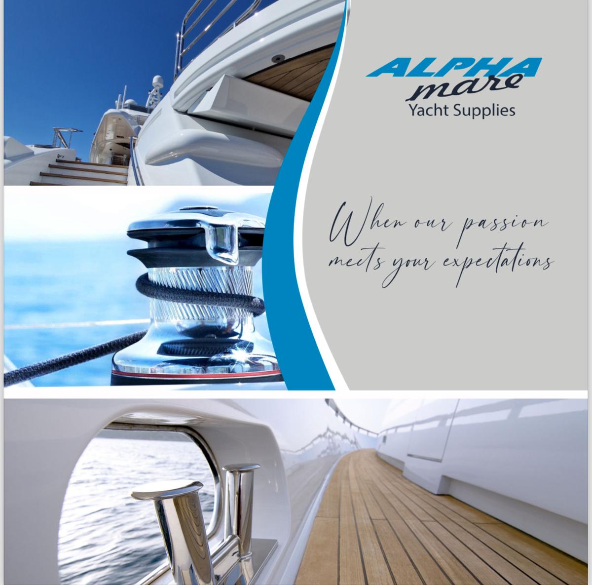 Η ALPHA MARE ΧΡΥΣΟΣ ΧΟΡΗΓΟΣ ΣΤΟ 9ο MEDITERRANEAN YACHT SHOW 2024 , ΣΤΟ ΝΑΥΠΛΙΟ