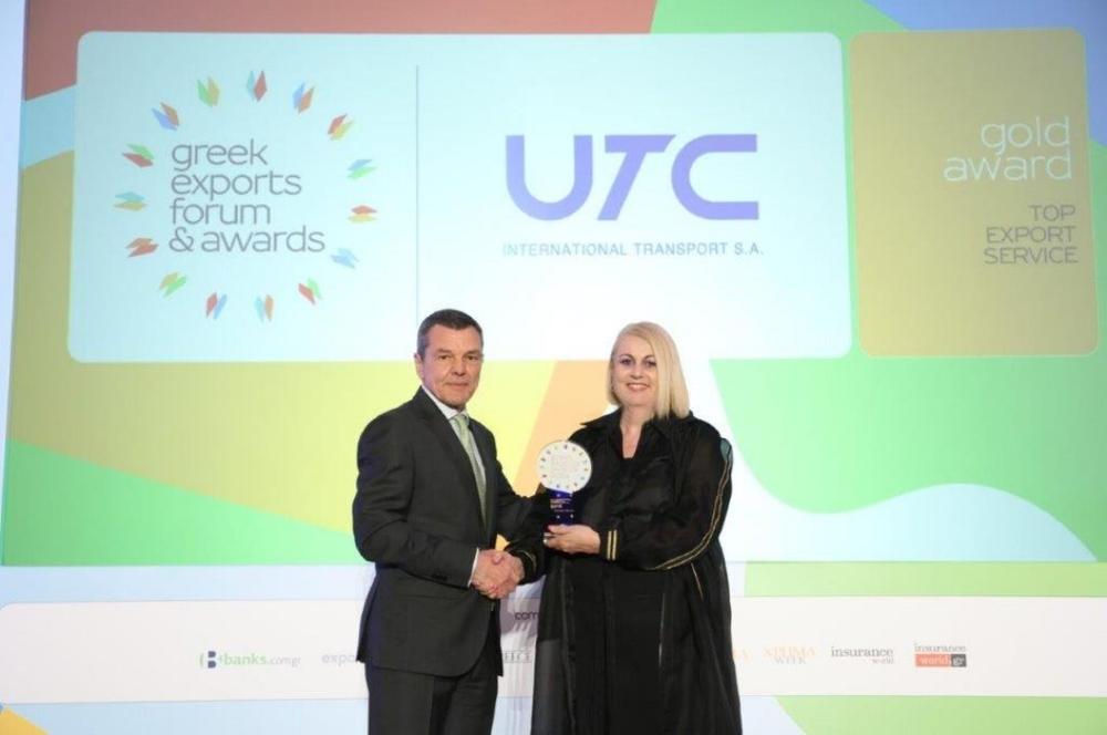 Σημαντικές διακρίσεις για την UTC International Transport S.A. και στα φετινά Greek Exports Awards