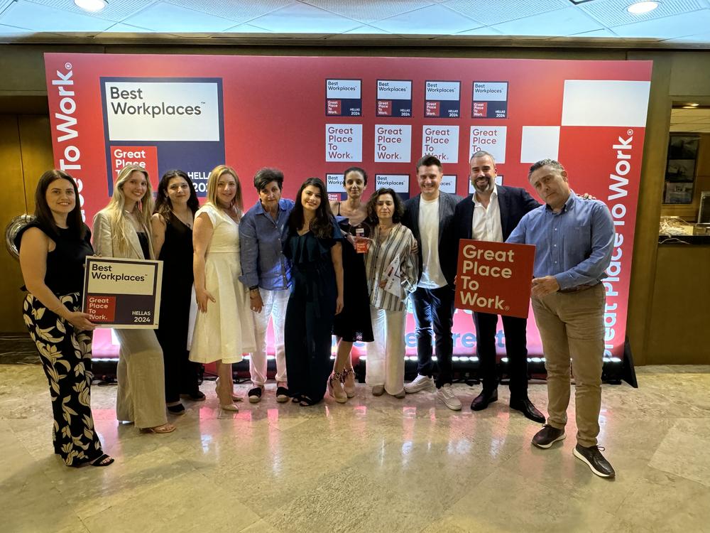 bluegr Hotels & Resorts: Στη δεκάδα των Best Workplaces Hellas