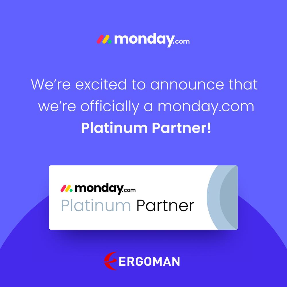 H Ergoman αναδεικνύεται Platinum Partner της monday.com