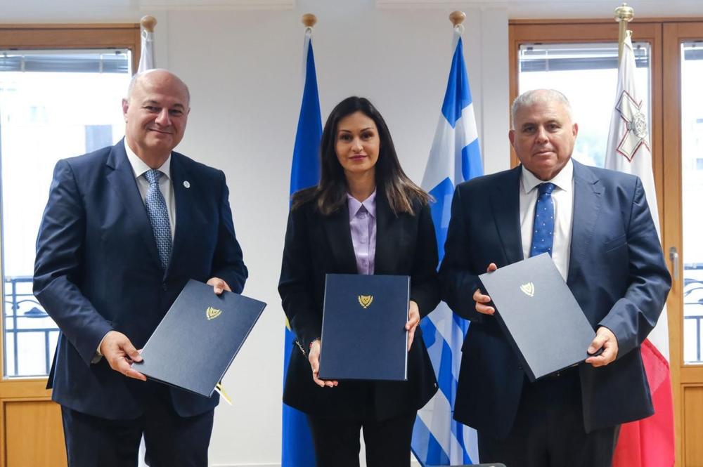 Μνημόνιο συνεργασίας για τον πρωτογενή τομέα υπέγραψαν Ελλάδα - Κύπρος - Μάλτας