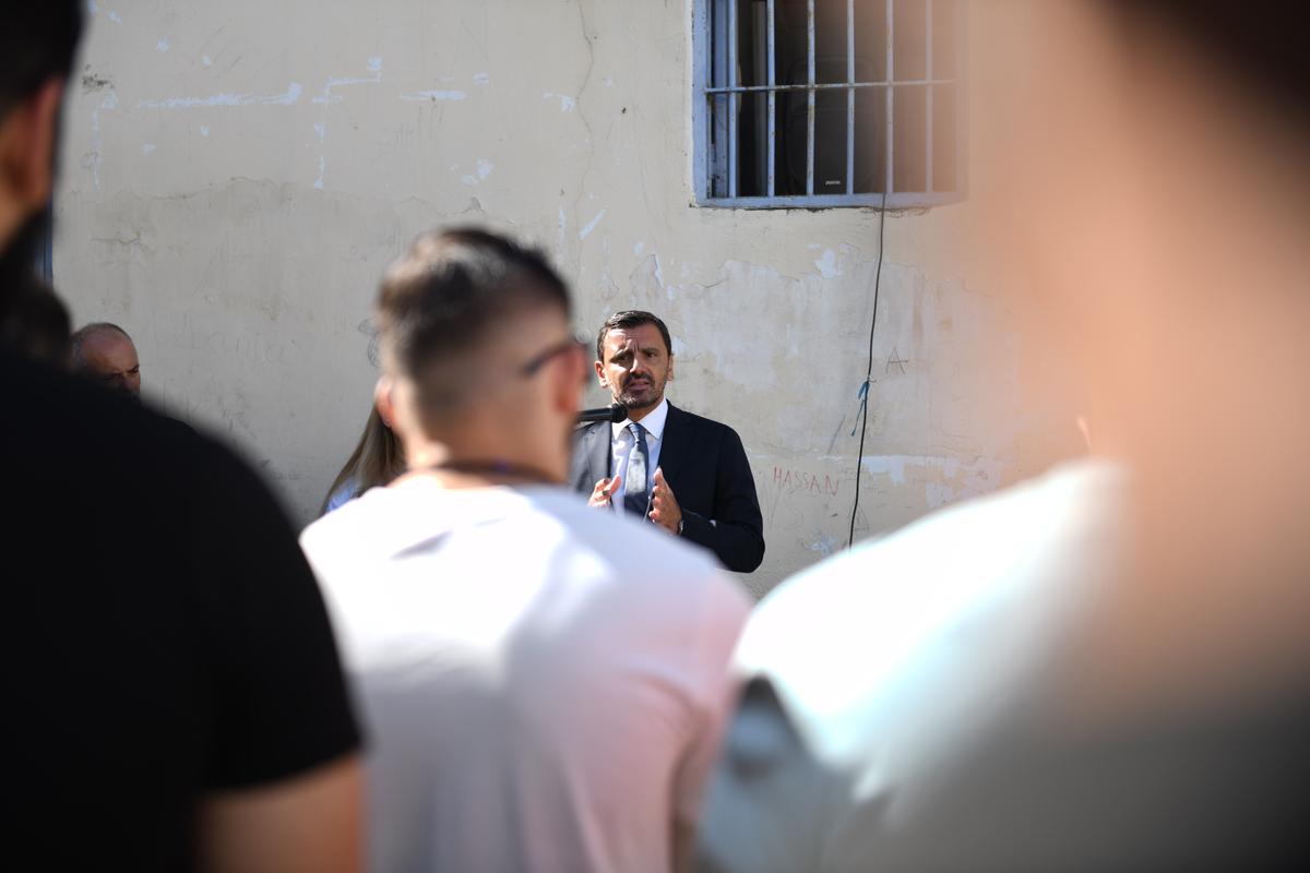 Επίσκεψη του Υφυπουργού Προστασίας του Πολίτη Ανδρέα Νικολακόπουλου, στο Ειδικό Σωφρονιστικό Κατάστημα Νέων Αυλώνα, με αφορμή την έναρξη της νέας Σχολικής χρονιάς