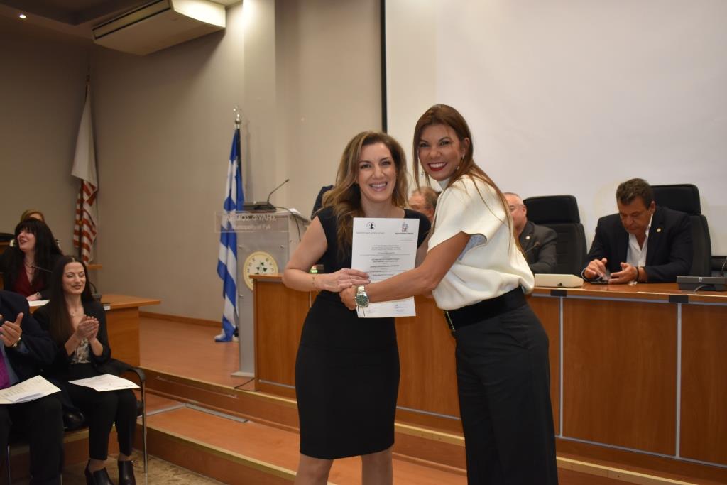 Συγκίνηση για τους απόφοιτους και σπουδαίες ειδήσεις για το Δήμο Φυλής στην τελετή αποφοίτησης της 4ης σειράς των σπουδαστών του μεταπτυχιακού