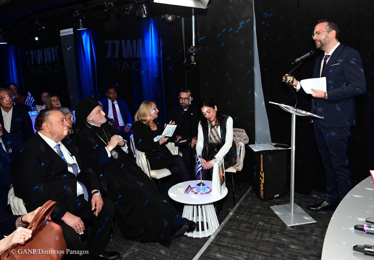 [ΠΔΕ] Ο Ν. Φαρμάκης στη Ν. Υόρκη: Επαφές με την ομογένεια και πρόσκληση για τον εορτασμό των 200 ετών από την Έξοδο του Μεσολογγίου, το 2026