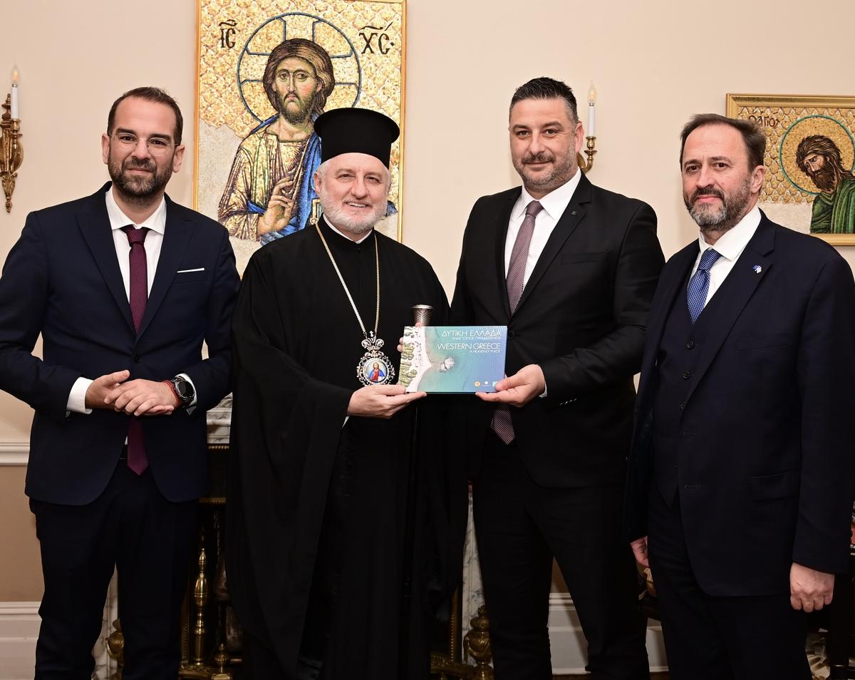 [ΠΔΕ] Ο Ν. Φαρμάκης στη Ν. Υόρκη: Επαφές με την ομογένεια και πρόσκληση για τον εορτασμό των 200 ετών από την Έξοδο του Μεσολογγίου, το 2026