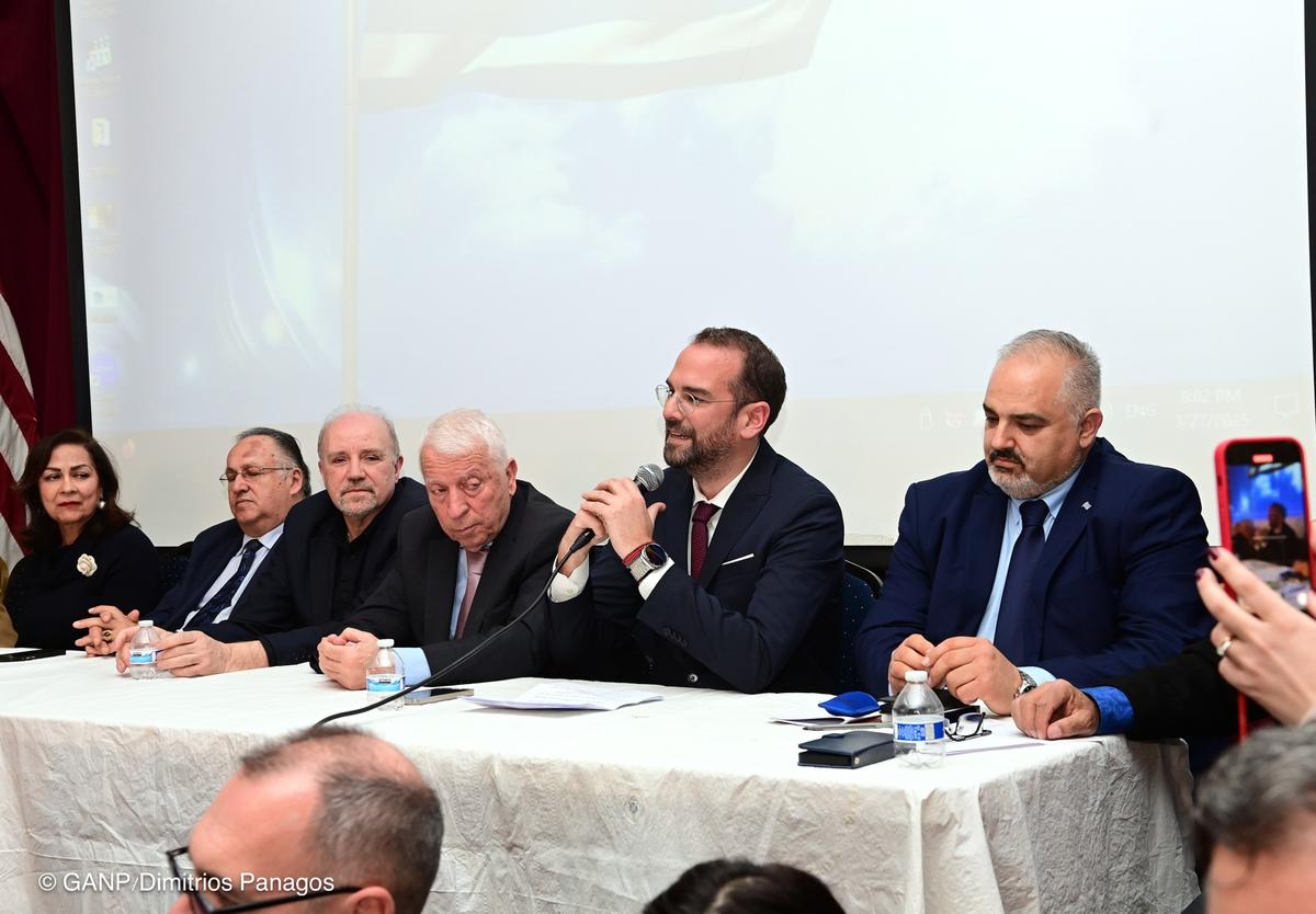 [ΠΔΕ] Ο Ν. Φαρμάκης στη Ν. Υόρκη: Επαφές με την ομογένεια και πρόσκληση για τον εορτασμό των 200 ετών από την Έξοδο του Μεσολογγίου, το 2026