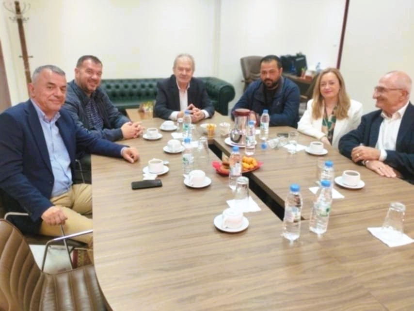 Ν.Ε. ΠΑΣΟΚ ΗΛΕΙΑΣ - ΣΥΝΑΝΤΗΣΕΙΣ ΜΕ ΔΗΜΑΡΧΟΥΣ