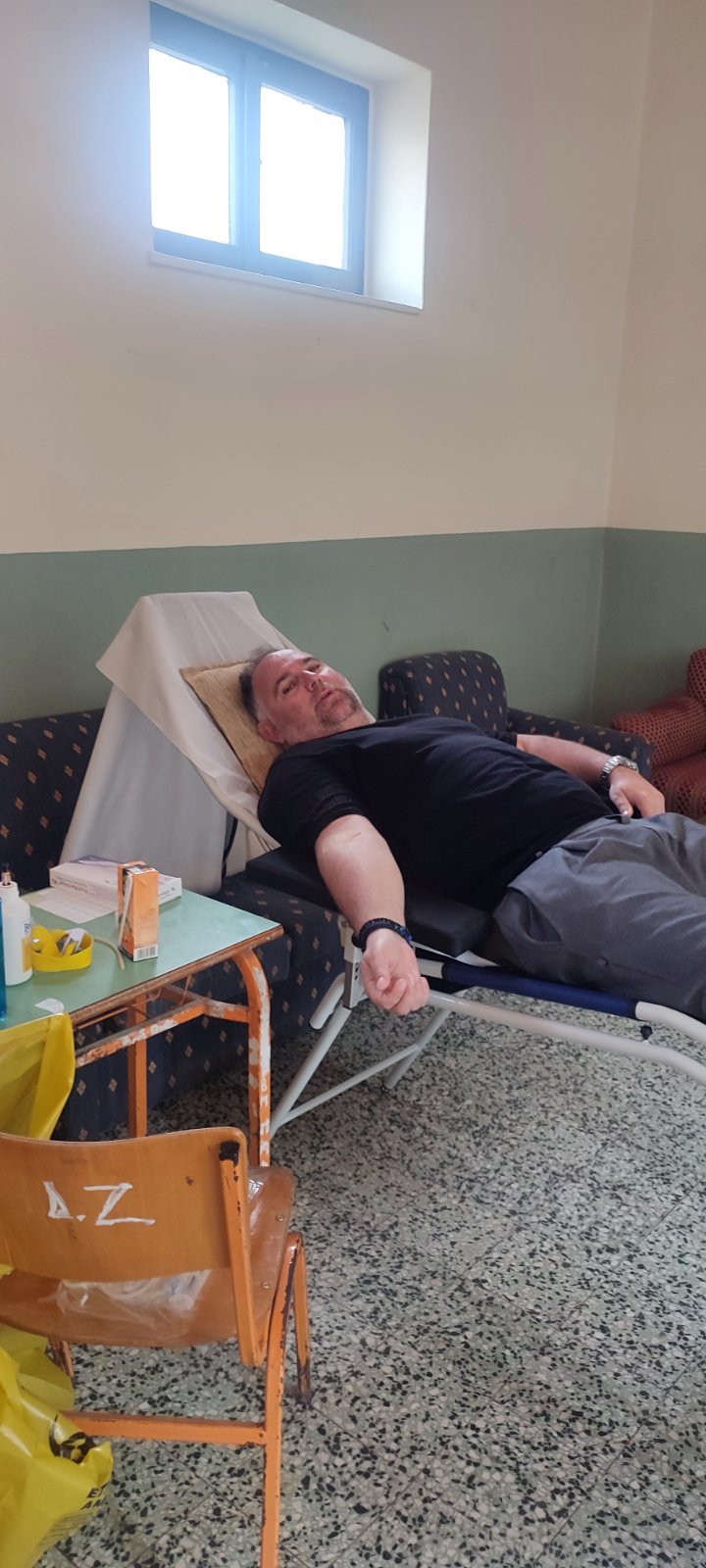 Εθελοντική αιμοδοσία από τον Σύλλογο Περιθωρίου “Οι Βρύσες“