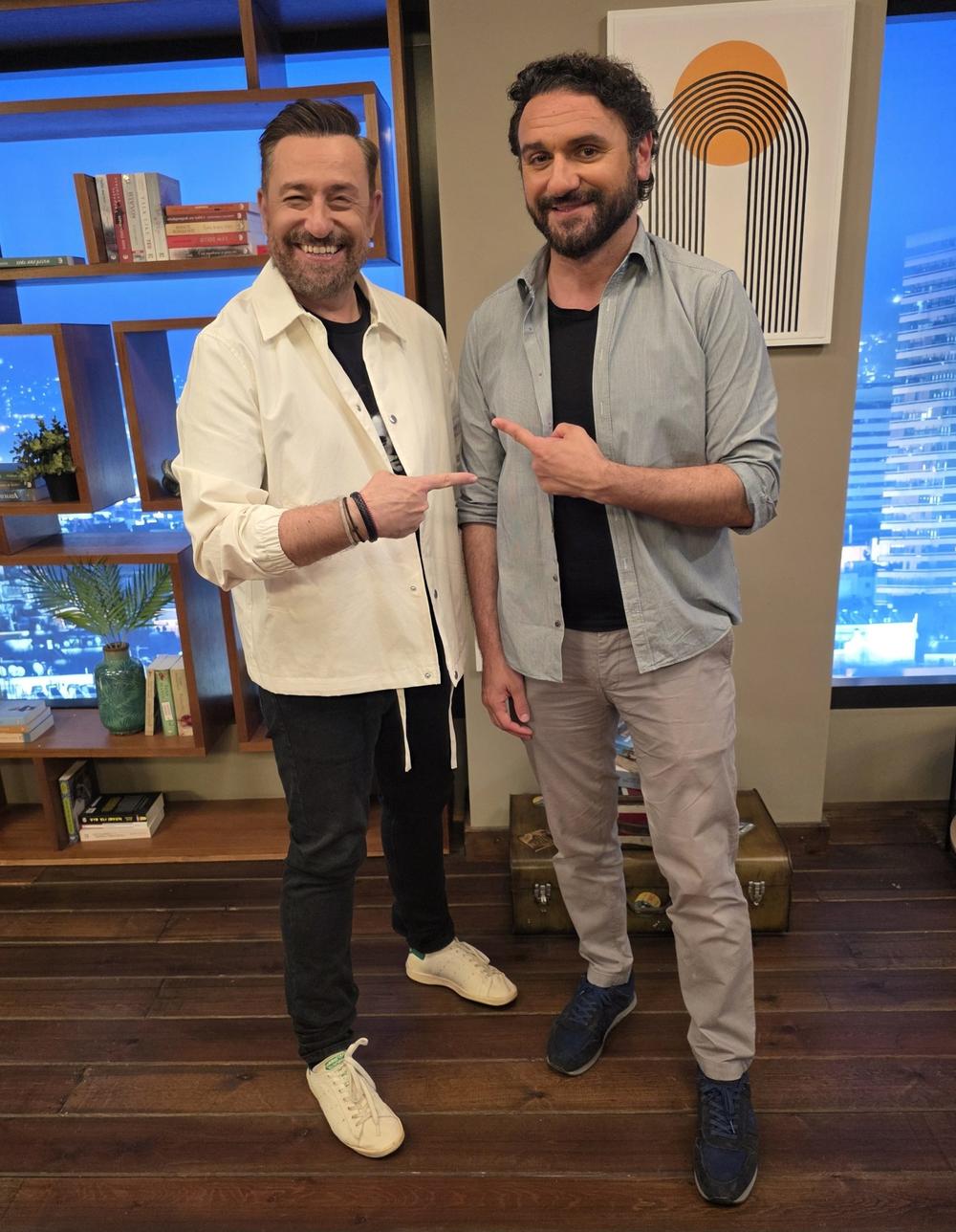 Θέμης Γεωργαντάς και Μελέτης Ηλίας στο After Dark