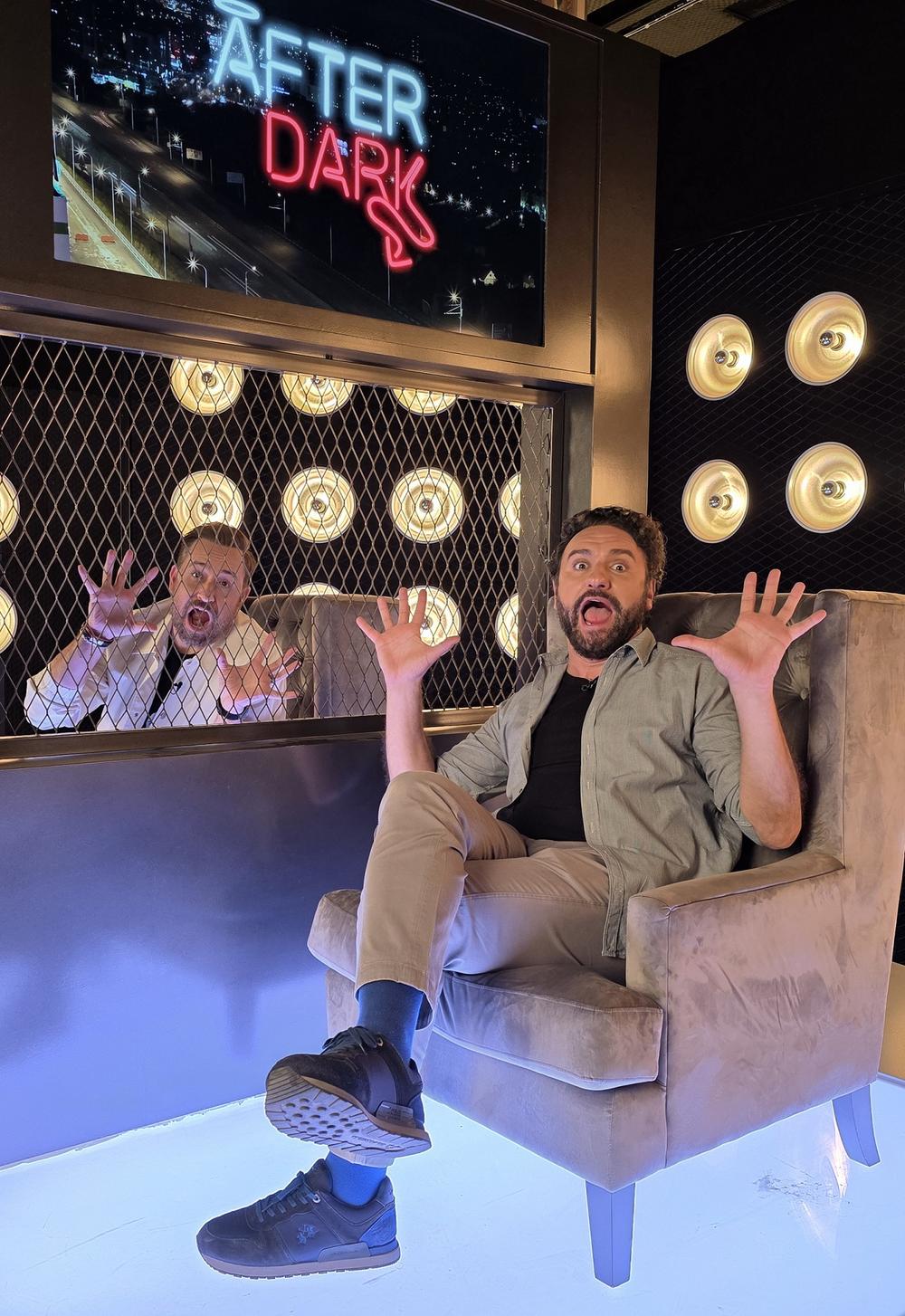 Ο Μελέτης Ηλίας στο After Dark με τον Θέμη Γεωργαντά
