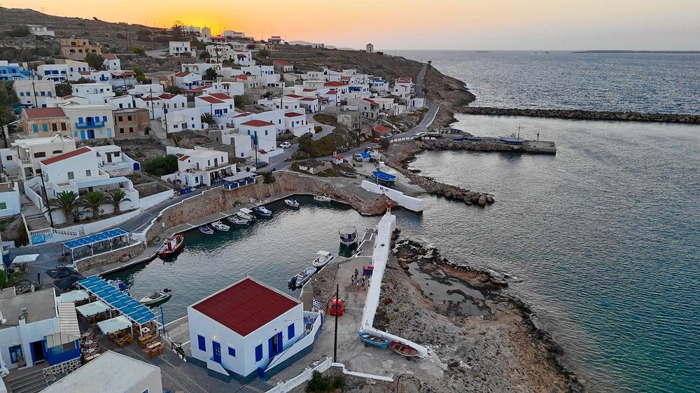 Άποψη από τους οικισμούς της Κάσου