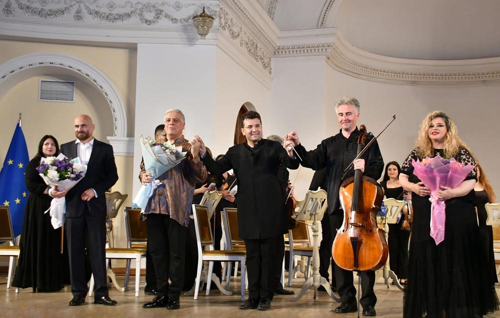 Άποψη της αίθουσας Azerbaijan State Philharmonic Hall