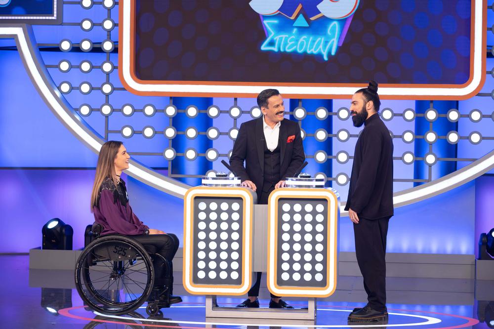 Ο Θάνος Κιούσης σε στιγμή παιχνιδιού