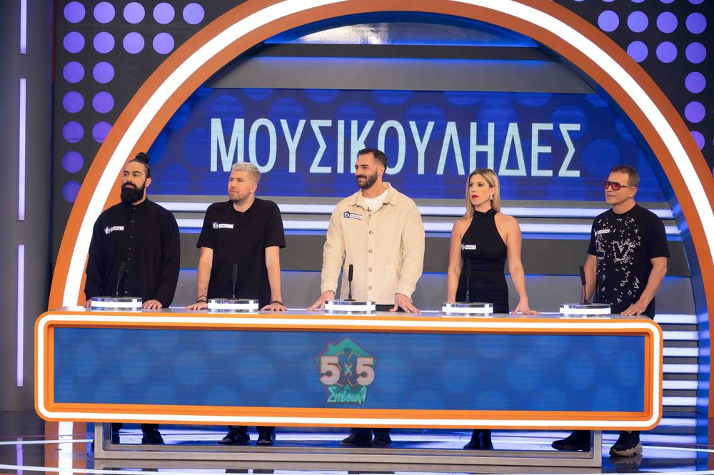 Το κοινό και ο Θάνος Κιούσης στο 5Χ5 Σπέσιαλ