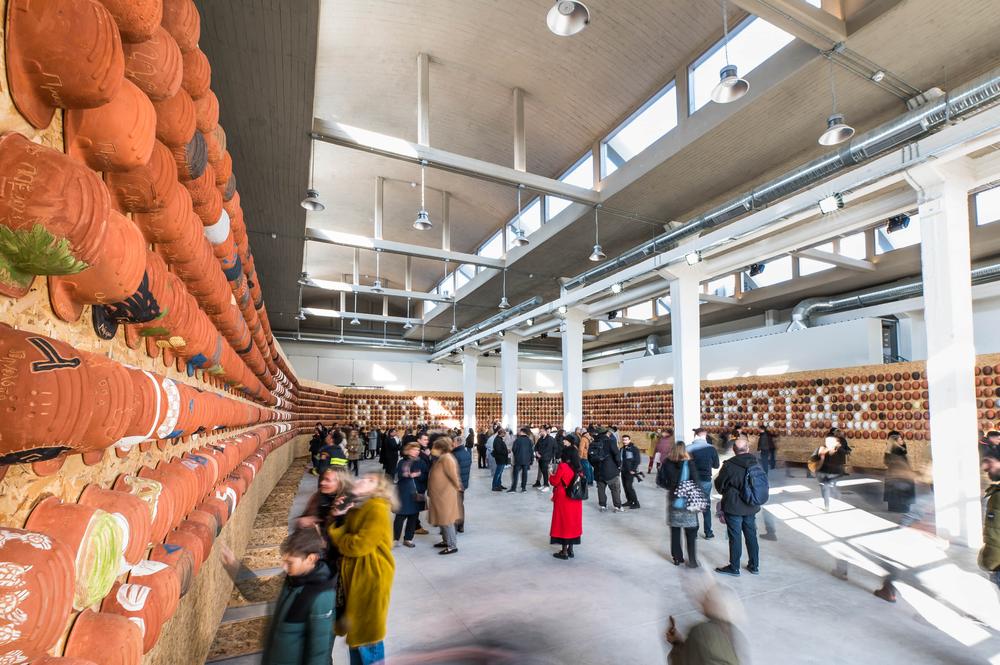 Στιγμιότυπο από την εκδήλωση παρουσίασης των Αισχυλείων