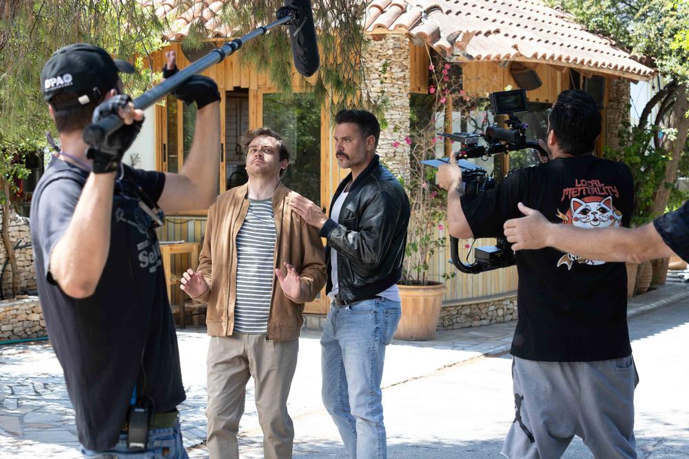 Πλάνο από τα γυρίσματα της νέας κωμωδίας του ΑΝΤ1