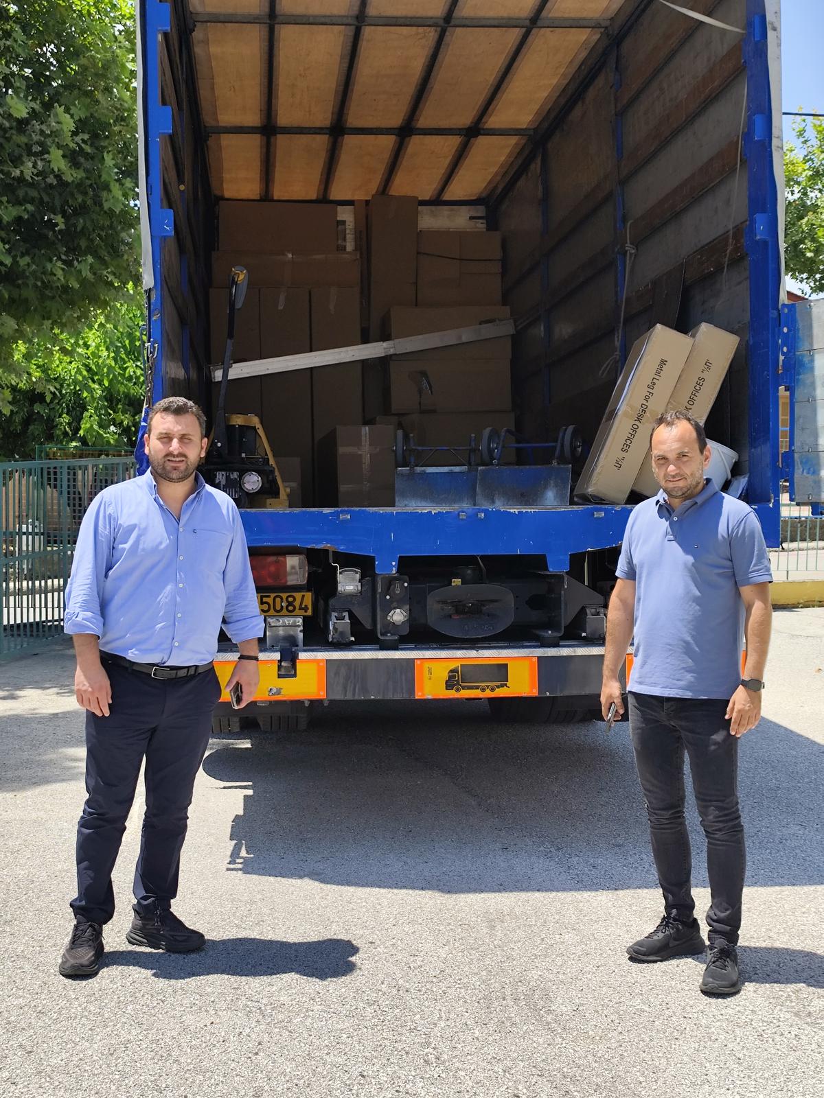 Νέος σχολικός εξοπλισμός στα Δημοτικά Σχολεία της Καλαμπάκας σε συνεργασία του Δήμου Μετεώρων και της ΚΤΥΠ Α.Ε
