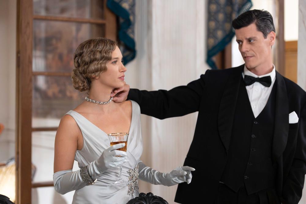 Backstage φωτογραφία από τα γυρίσματα του Grand Hotel