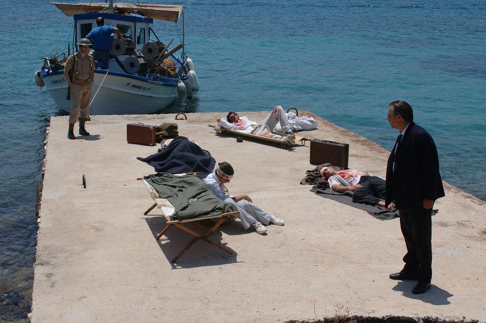 Πορτρέτο του Μίκη Θεοδωράκη από το αφιέρωμα στην Κέα