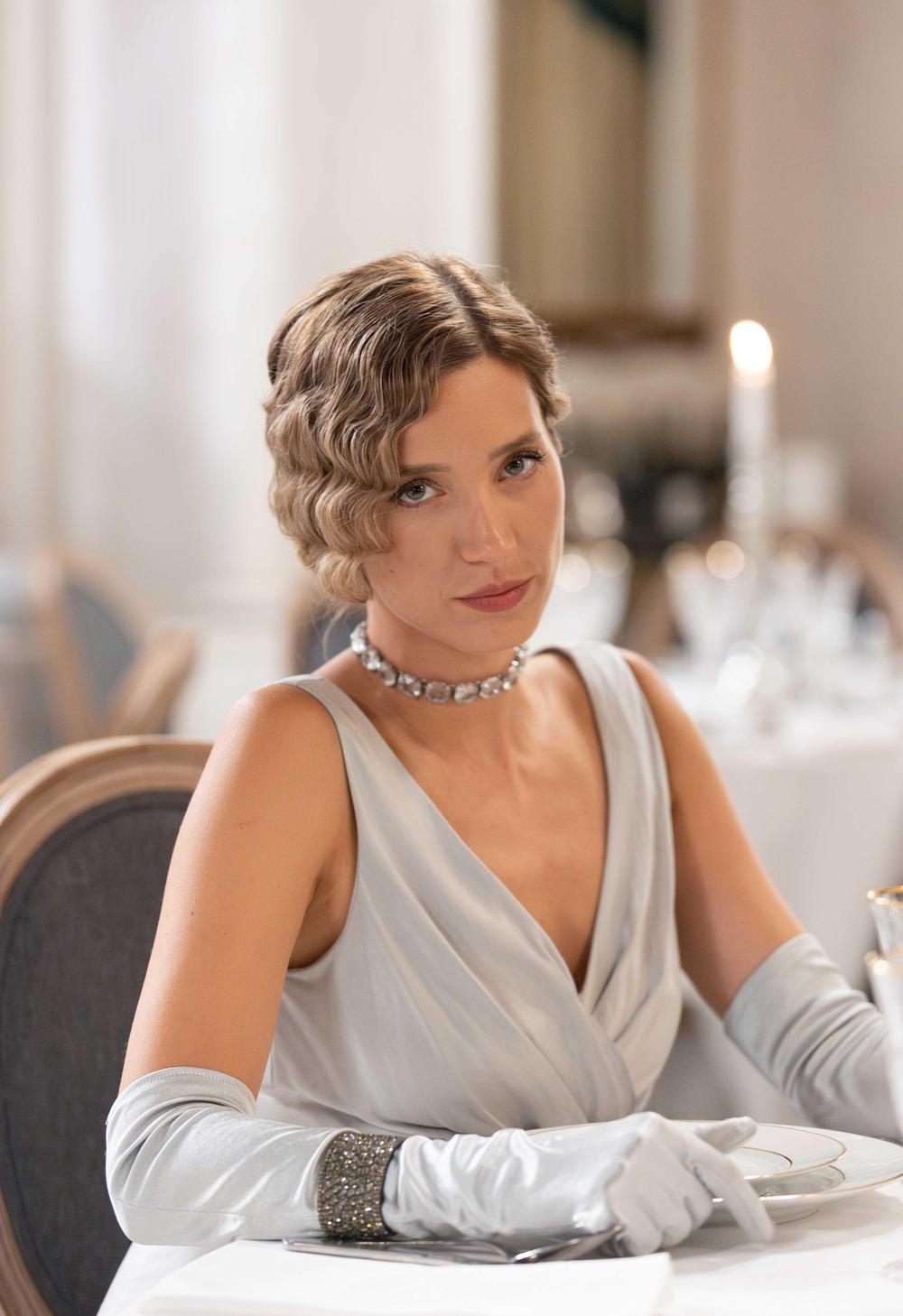 Backstage φωτογραφία από τα γυρίσματα του Grand Hotel