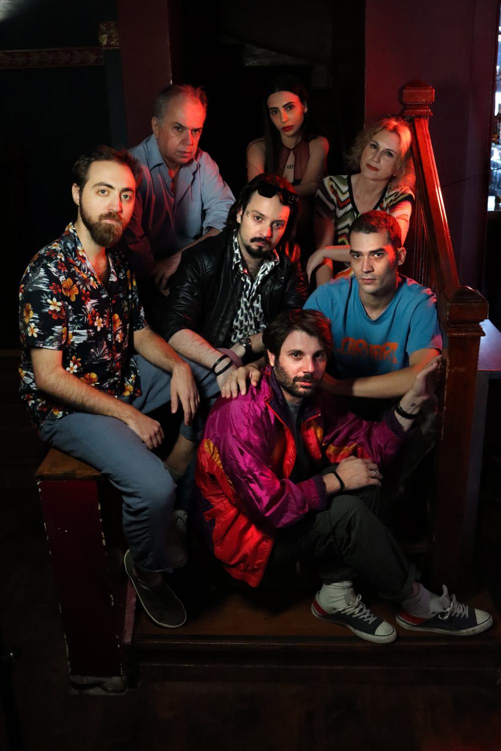 Οι ηθοποιοί της παράστασης 'Νεκρή Φύση σε Χαντάκι'