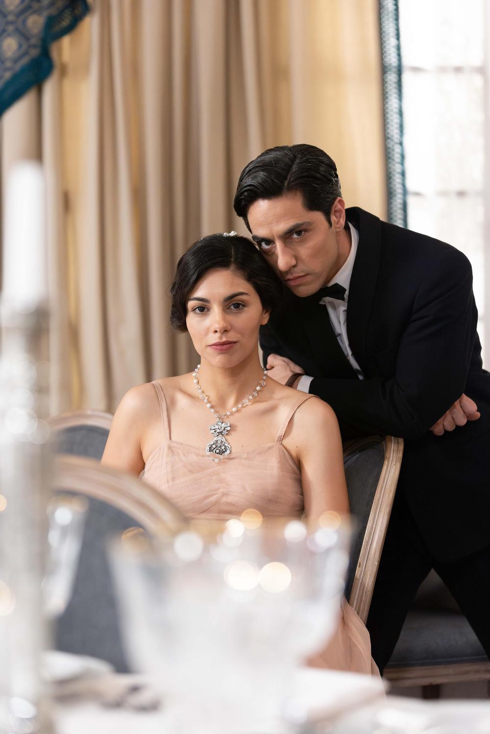 Backstage φωτογραφία από τα γυρίσματα του Grand Hotel