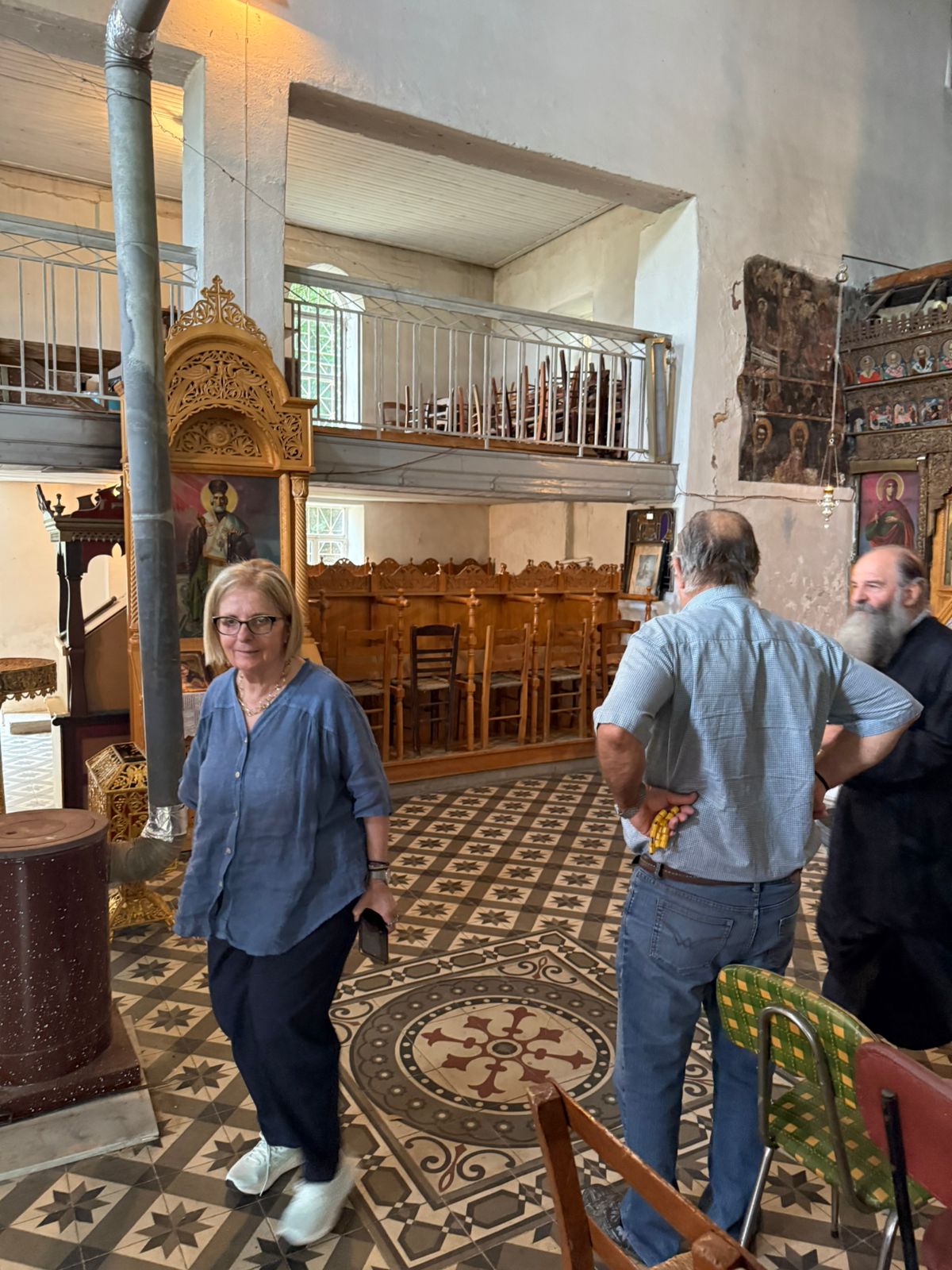 Ξεκίνησαν οι εργασίες απομάκρυνσης κατολισθέντων βράχων στον Ιερό Ναό Αγίου Νικολάου Καστρακίου