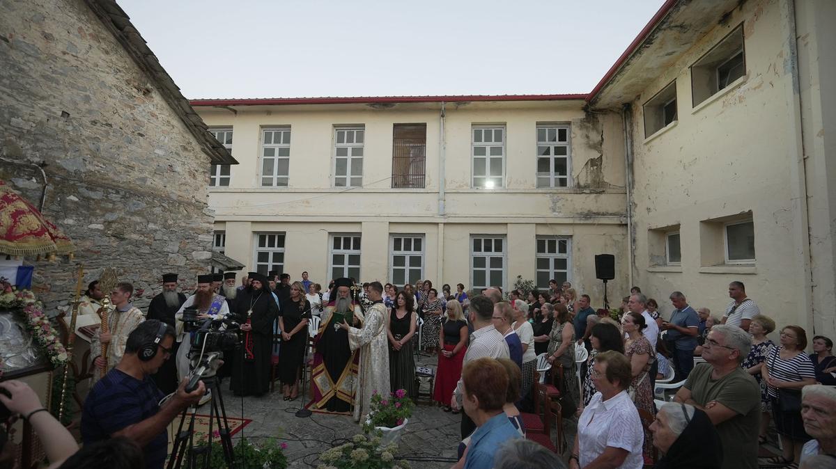 Τελετή επιστροφής της Ιεράς Μονής Πέτρας Ολύμπου στην Εκκλησία στην Κατερίνη