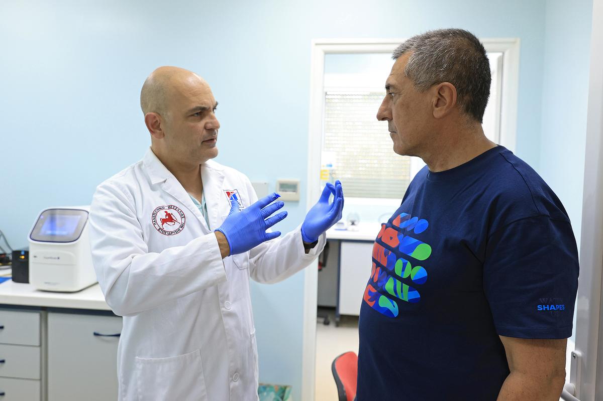 Ικανοποίηση Κουρέτα για το έργο του Κτηνιατρικού Εργαστηρίου