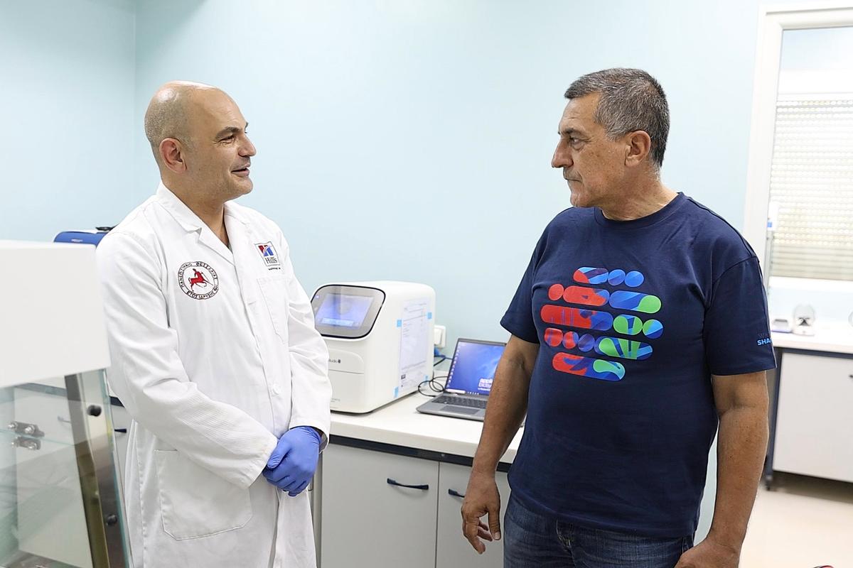 Ικανοποίηση Κουρέτα για το έργο του Κτηνιατρικού Εργαστηρίου