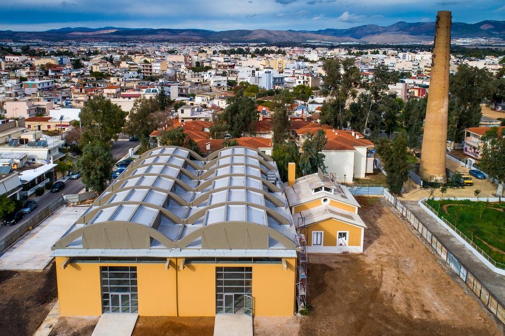 Παλιό εργοστάσιο χρωμάτων ΙΡΙΣ στην Ελευσίνα