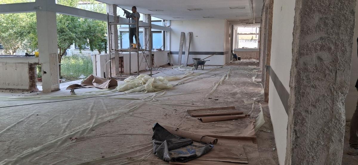 Εργασίες ανακαίνισης και ενεργειακής αναβάθμισης στο Κέντρο Υγείας Φαρκαδόνας, Αύγουστος 2025