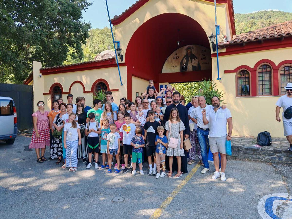Φιλοξενία παιδιών από την Σερβία στην Μητρόπολη Κίτρους