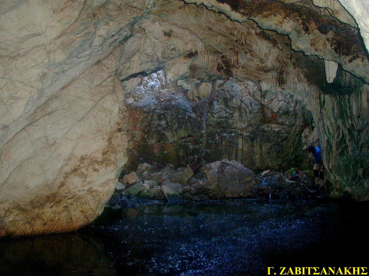 Ι. Ζαβιτσανάκης Σπηλαιολόγος. Δημοσίευση.