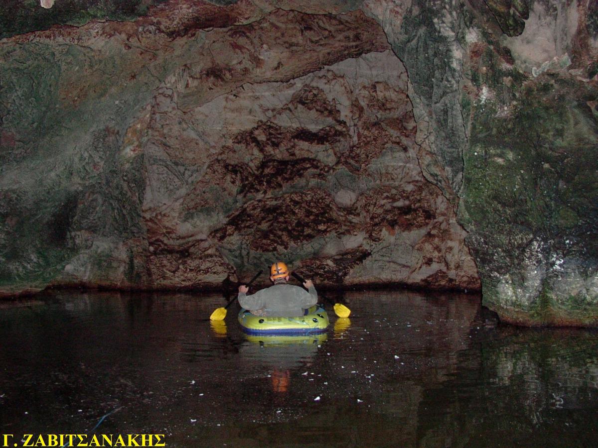 Ι. Ζαβιτσανάκης Σπηλαιολόγος. Δημοσίευση.