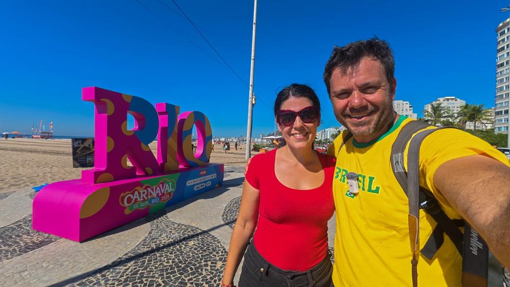 Στιγμιότυπο από το ταξίδι του Happy Traveller στο Ρίο ντε Τζανέιρο