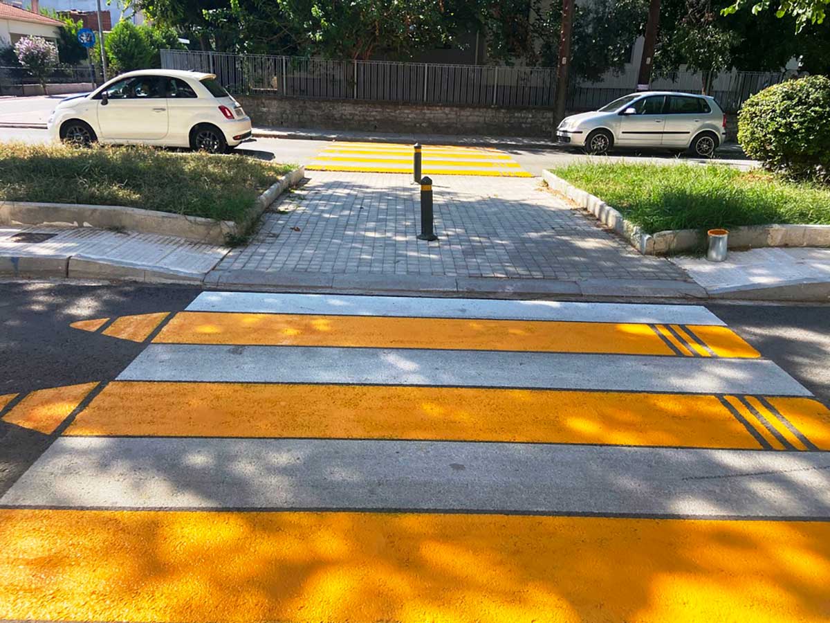 Προώθ.: safe roads διαβασεις