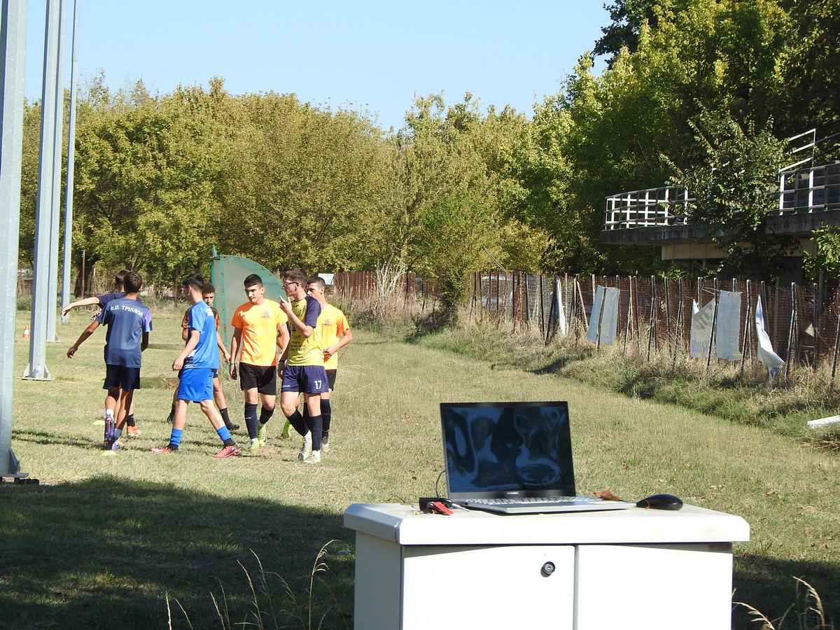 Προπονήσεις και δοκιμές των Μικτών ΕΠΣ Τρικάλων στο γήπεδο Μεγαλοχωρίου