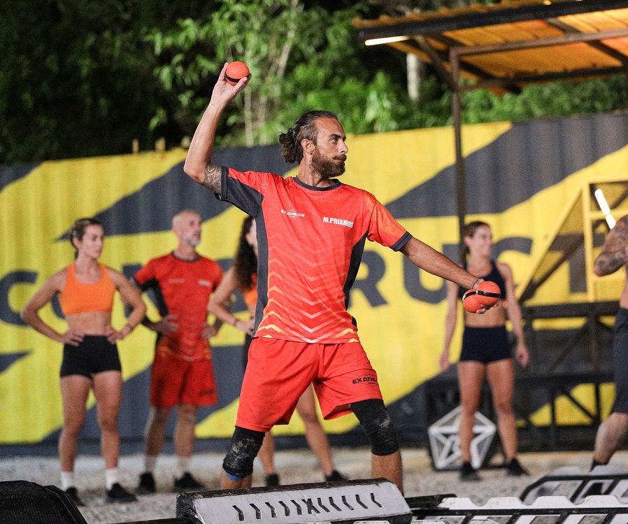 Σκηνή από το Exathlon