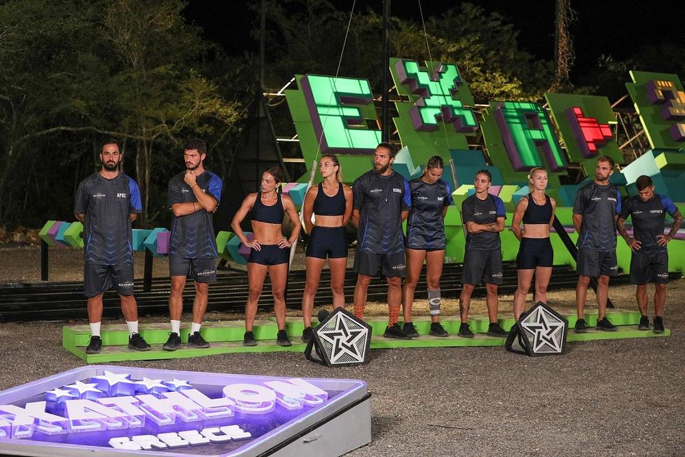 Στιγμιότυπο από τον αγώνα ασφαλείας του EXATHLON.