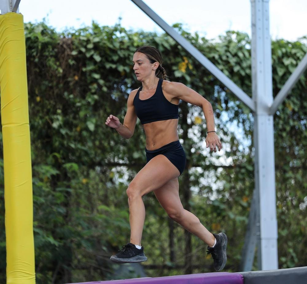 Παίκτες του EXATHLON στον στίβο μάχης.