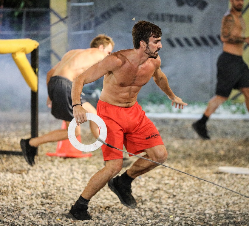 Σκηνή από το Exathlon