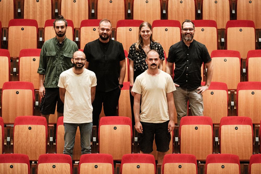 Το μουσικό σύνολο Ergon Ensemble σε πρόβα