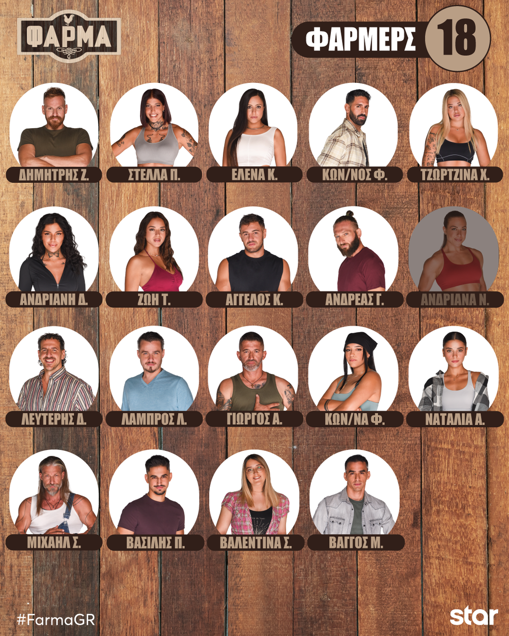 Στιγμιότυπο από τη Φάρμα 2025