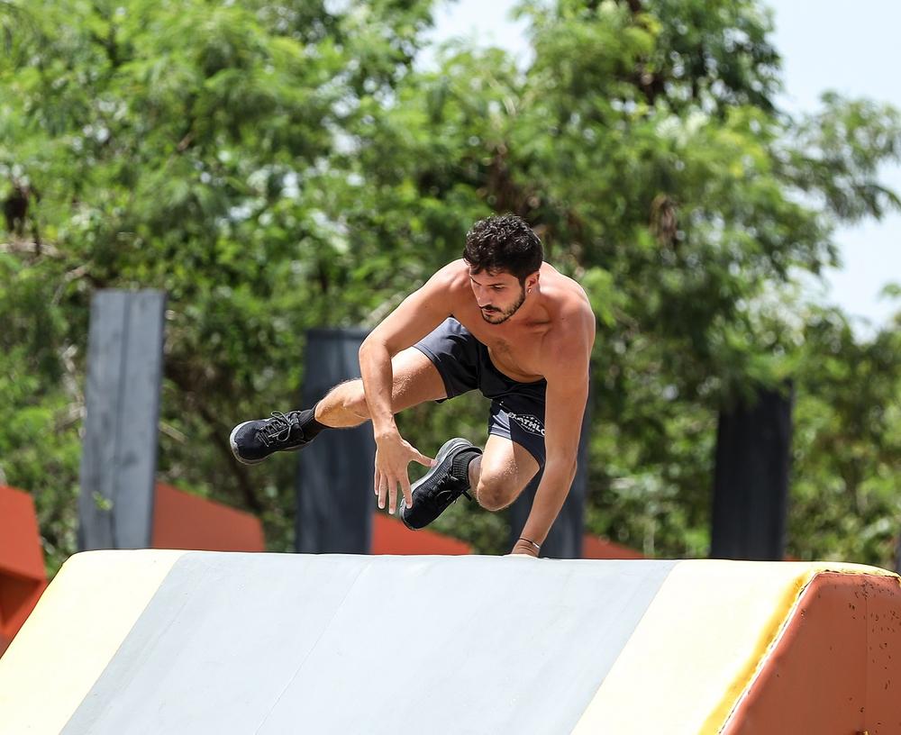 Στιγμιότυπο από τον ημιτελικό του EXATHLON