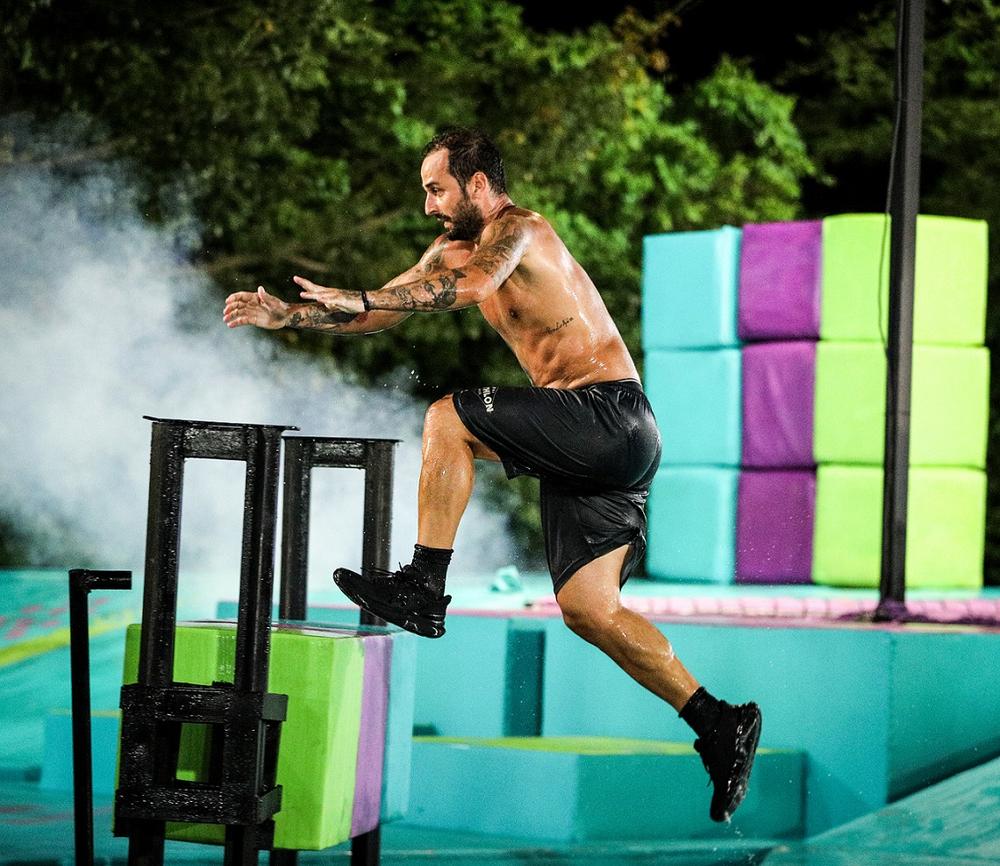 Στιγμιότυπο από αγώνα του Exathlon