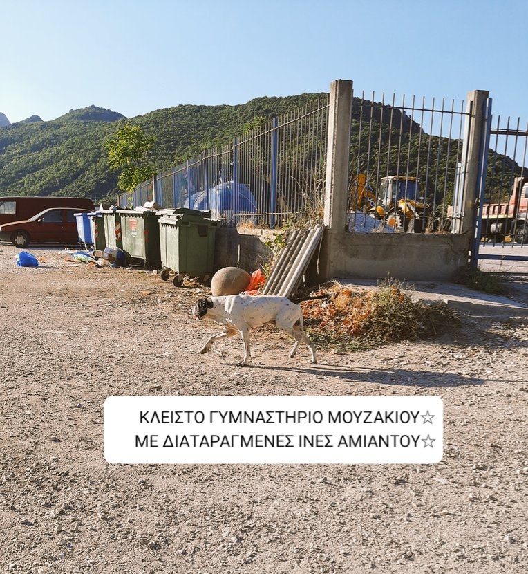 Καταγγελίες για το ζήτημα των αμιαντοσκεπών στο Μουζάκι